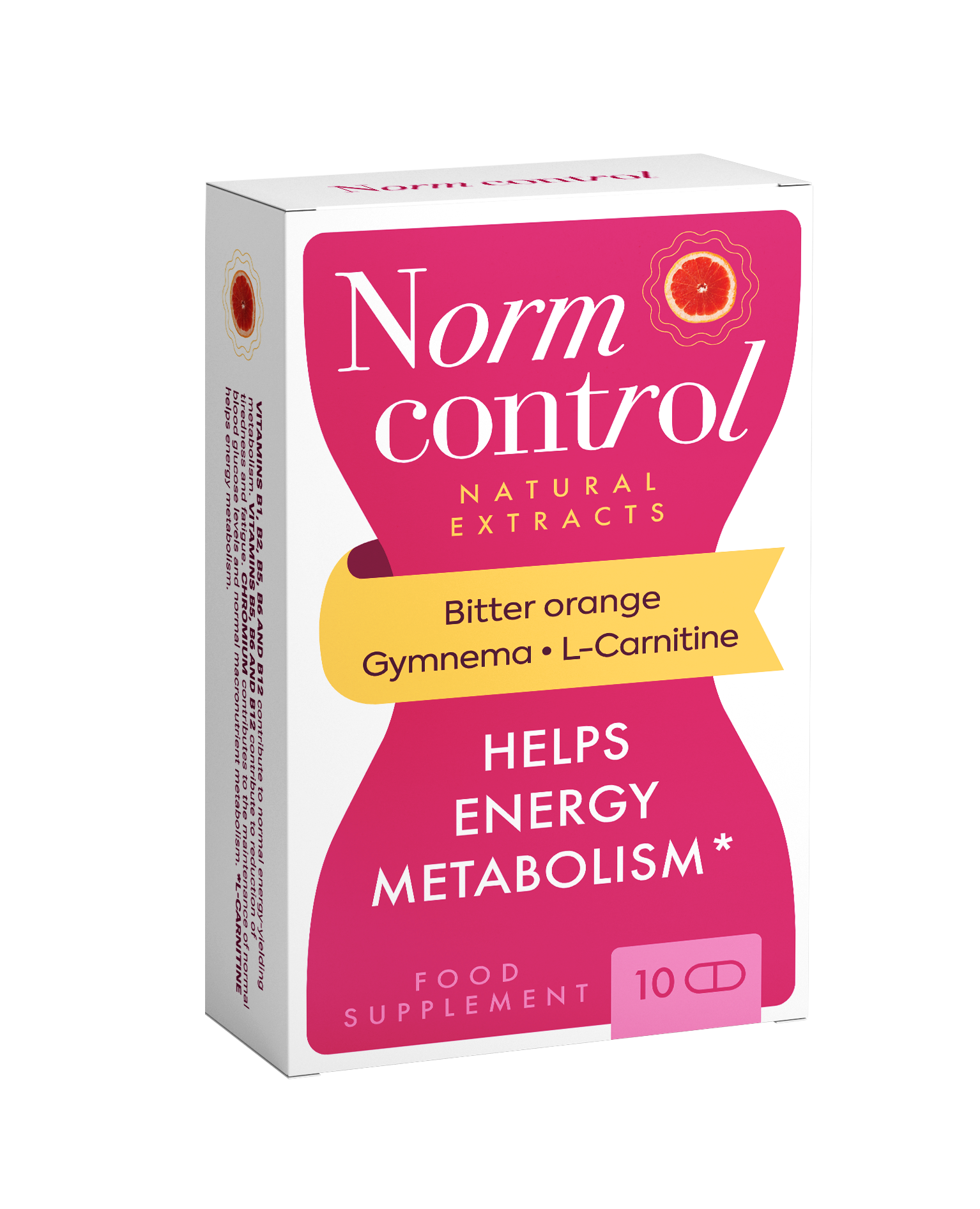 Συσκευασία Normcontrol Natural Extracts